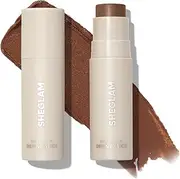 [SHEGLAM] Snatch 'n' Define Cream Contour Stick Long Lasting Highly Pigmented Sweat Proof Face Bronzer Makeup - Camel Suede