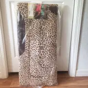 REINSMAN 32"X32" SQUARE LEOPARD PRINT FLEECE/LEATHER HORSE BLANKET NEW!