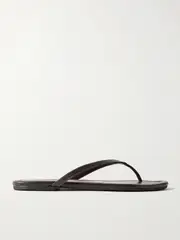 [STAUD] STAUD - Freja Leather Flip Flops - Dark brown - IT41 IT 41 Brown
