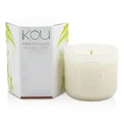 iKOU Eco-Luxury Aromacology Natural Wax Candle Glass - Nurture (Italian Orange Cardamom & Vanilla) 85g