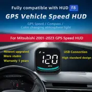 For Mitsubishi 2001-2023 HUD Head GPS Speedometer Digital Display Speed Warning (for: Mitsubishi)