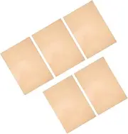 Garneck Photography Lighting Gels 5 Sheets of PVC Film Orange Lighting Filters Diffuser Sheets