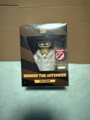 You Tooz Futurama Bender the Offender Gold Chrome 426/750 Vinyl Figure New