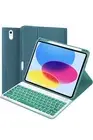 Case for iPad 10th Generation 10.9 inch 2022, 7 Colors Backlit Keyboard