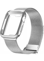 Metal Magnetic Bands Compatible for Apple Watch Band42mm Silver