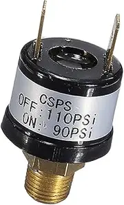 12V Air Pressure Switch Rated for Trumpet Train Horn Compressor 90-110PSI