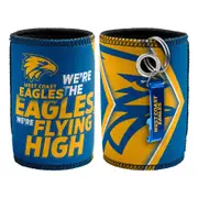 West Coast Eagles Stubby Holder with Opener