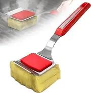 Hairless Cleaning Grill Brush with Multi Functional Scraper, Replaceable Cleaning Head, for Grill, Baking Tray