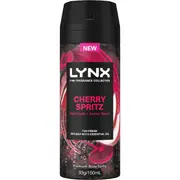 LYNX Premium Body Spray Cherry Spritz 72h Fresh 150mL