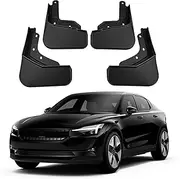 Mud Flaps Fender for Polestar 2 4Pcs Car Wheel Mudguards Front Rear Wheel Fender Wheel Trims Arch Protectors Fittings