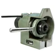 Vertical Horizontal 5C Collet Spin Index Fixture Milling .0004" Spindle thread