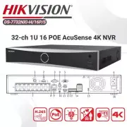 Hikvision 32CH 32MP NVR Recorder for Surveillance IP Security POE System H.265+