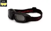 NEW Guard-Dogs Evader I MATTE BLACK Frame GOLDEN w/ FogStopper & Warranty