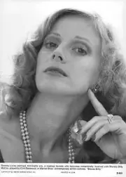 Sandra Locke Tilting Her Head In A Scene 1980s OLD PHOTO