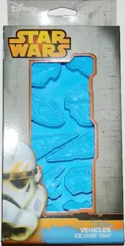 Classic Star Wars 5 Different Space Vehicles Ice Cube Tray w/ 10 Cube Slots NEW