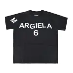 【MM6 MAISON MARGIELA】MM6 MAISON MARGIELA字母LOGO棉質短袖T恤(女款/黑)