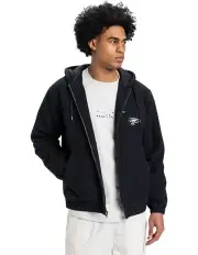 [Quiksilver] Straight Out Mercury Parka Sweater in Black
