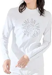 [JUN & ROPE] Jun & Lope Women's Pullover Eco Bear Smooth Long Sleeve Pullover