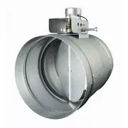 Broan MD8TU 8-Inch Universal Automatic Make-Up Air Damper with Pressure Kit