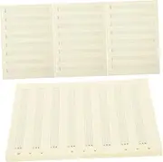 BIUDECO 100 Sheets of B5 Staff Paper Binder Refill Paper Planner Inserts Music Notebook Lightweight