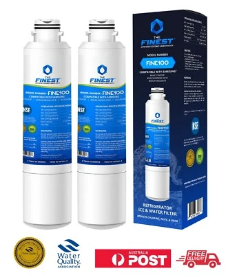 2 X Samsung DA29-00020B Premium Compatible Ice & Water Fridge Filter SRF717CDBLS