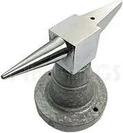 [Jewellers Tools] Large Mirror Anvil (Round Base) : Finish Horn Steel Doming Dapping Chasing Jewellery Watch Tool (775)