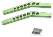 STA80083UG STRC Aluminum HD Upper Suspension Links (2) Green : Axial Wraith