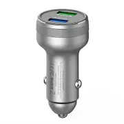GX719 40W Car Dual USB Quick Charger Universal For Oneplus OPPO Dash VOOC Lighter Socket Adapter