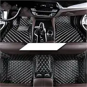 Car Front Floor Mats Car Floor Mats Leather Carpet Car Interior Accessories for Toyota for Corolla 2014-2018(003)