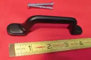 10 pack: Cliffside Solid Brass 3" C. C. Matte Black Cabinet Handle Pull #B1-3-FB