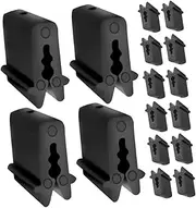 100 Pcs Greenhouse Plastic Clips for Covering Long Lasting Garden Clamps Sturdy and Lightweight Design for Wire Use Reusable Pool Cover Clips