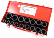 3/4 DR DEEP IMPACT SOCKET SET CR-M TRADE QUALITY TOOLS TEK-CHROME SPECIAL