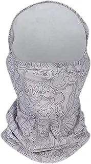 [Generic] Sun UV Protection Kit, Ice Silk Sunscreen Suit | Sunscreen Head Cover Ice Silk Kit,Outdoor Hiking Fishing Face Scarf for Hiking, Cycling, Driving