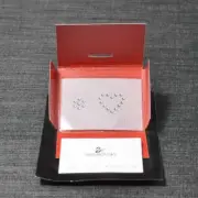 Swarovski Crystal Tattoo Heart and Flower Set SCS Members Edition Crystal