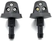 2 Pack Car Windshield Washer Wiper Water Jet Spray Nozzle Windscreen Washer Jets，for Suzuki Grand Vitara MK2 1998-2005
