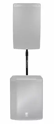 Rockville M20 Threaded Adjustable Subwoofer to Speaker Pole For JBL PRX718XLF
