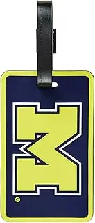 aminco NCAA Michigan Wolverines Soft Bag Tag CCP-LS-030-13, Team Color, 7.5
