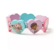 Girls Disney Junior Doc McStuffins Bracelet Heart Tile Pastel Lambie NWT