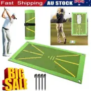 Golf Practice Net Mat Hitting Net Driving Netting Chipping Cage Training Aid AUS