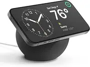 elago MS2 Charging Stand Compatible with MagSafe Charger - Premium Silicone Stand Compatible with iPhone 16/15/14/13/12 Series [Charger Not Included] (Black)