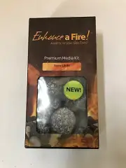 Enhance A Fire! Snow Globe Premium Media Kit Spattered $89.95 1lb.