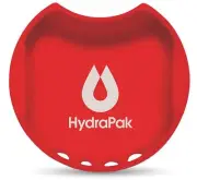 HydraPak Watergate Wide Mouth Splash Guard - BPA & PVC Free - Golden Gate Red...