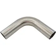 Aeroflow 304 S/S Bend 90 Deg 4-1/2" O.D1.5mm (.059") 150mm / 6" Leg - AF9503-4500