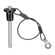 304 Stainless Steel Grip Push-Button Locking Pins with 24cm Wire (6mm-36mm)