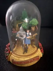 Franklin Mint Wizard of Oz "We're Off to see the Wizard" Music Box
