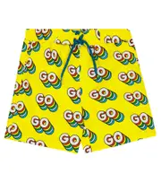 [Stella McCartney Kids] Stella McCartney Kids Printed swim trunks Y 4 yellow