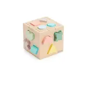 Wooden Shape Sorting Cube