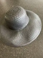 Brixton Janae Sun Hat Straw Black , M/L Medium/Large