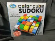 COLOR CUBE SUDOKU Game-Flip The Cube-Solve and Master The Puzzle by Thinkfun