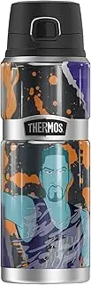 Space Jam: A New Legacy Wetfire THERMOS STAINLESS KING Stainless Steel Drink Bottle, Vacuum insulated & Double Wall, 24oz